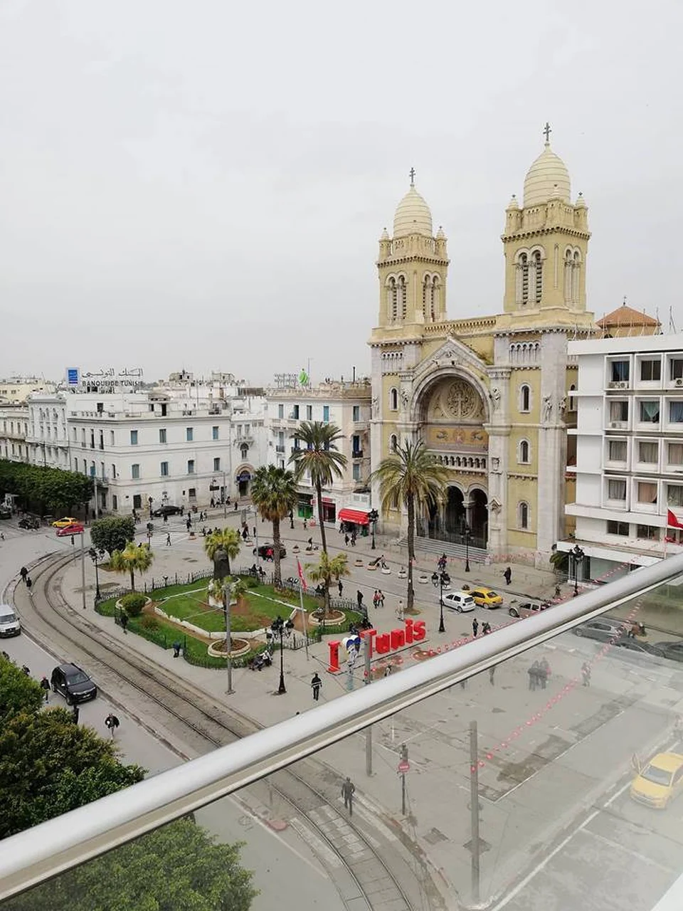 Façade du tribunal de première instance de Tunis