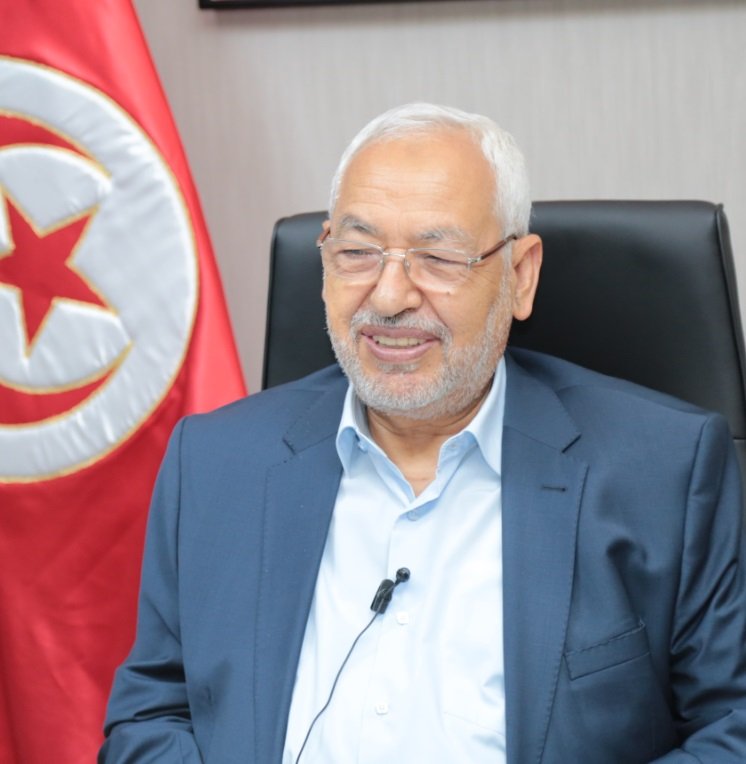 Portrait de Rached Ghannouchi