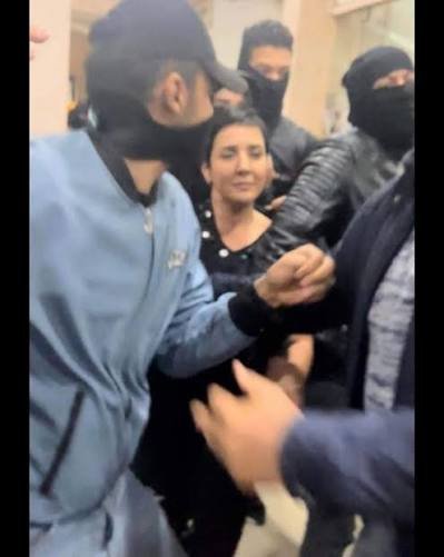 Arrestation de Sonia Dahmani à la Maison de l’avocat, à Tunis